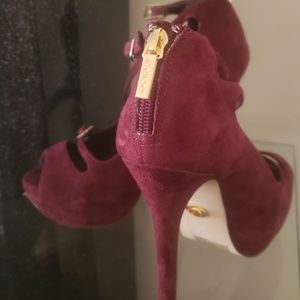 Bebe strappy peep toe sandals
